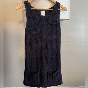 Anthropologie| Knit Mini Sweater Dress